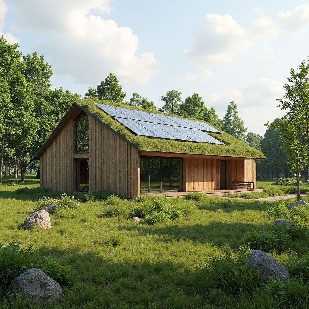 Our eco center in Timișoara surrounded by native plants