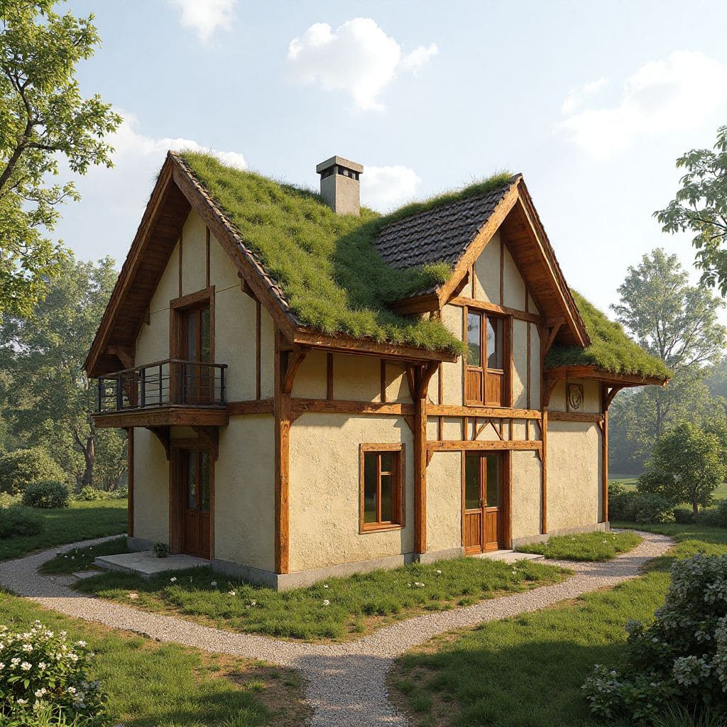 Natural building techniques using local materials